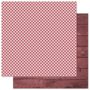 Christmas Holly Basics B 12x12 Paper (12pc Bulk Pack)