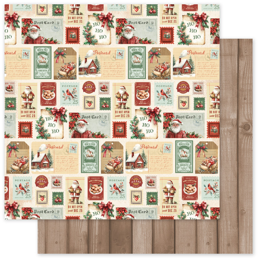 Christmas Tree Farm B 12x12 Paper (12pc Bulk Pack)