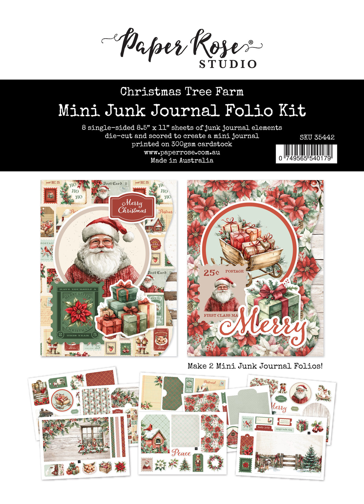 Christmas Tree Farm Mini Folio Kit 35442