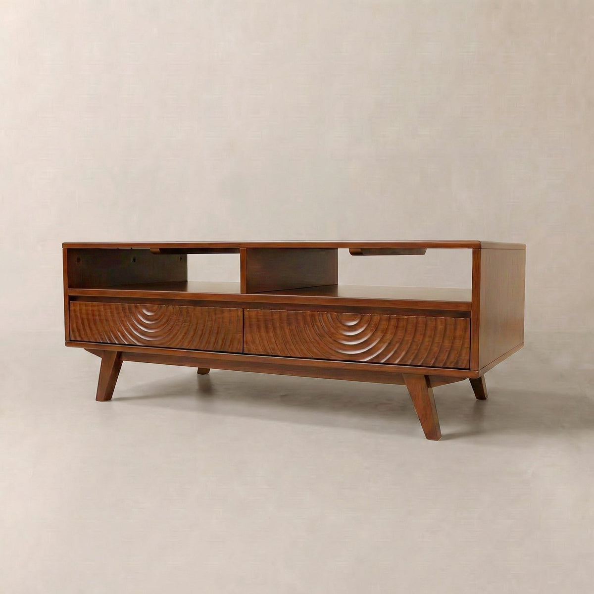Harmony Solid Rubber Wood Coffee Table