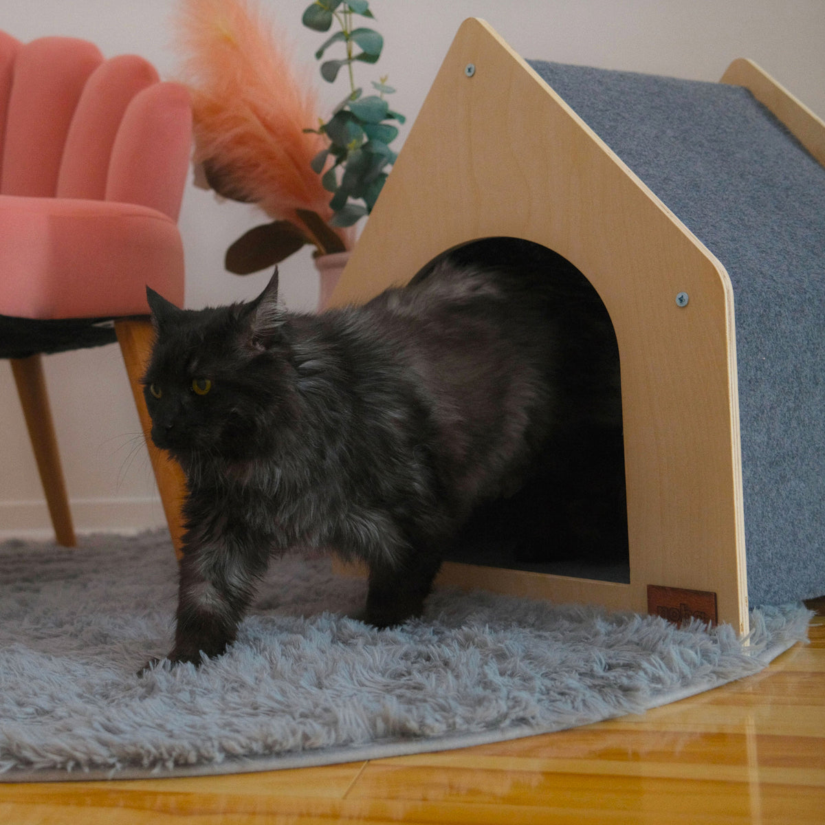 Noba Cottage Scratchable Cat House