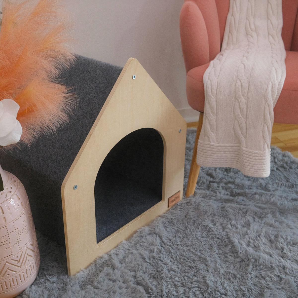 Noba Cottage Scratchable Cat House