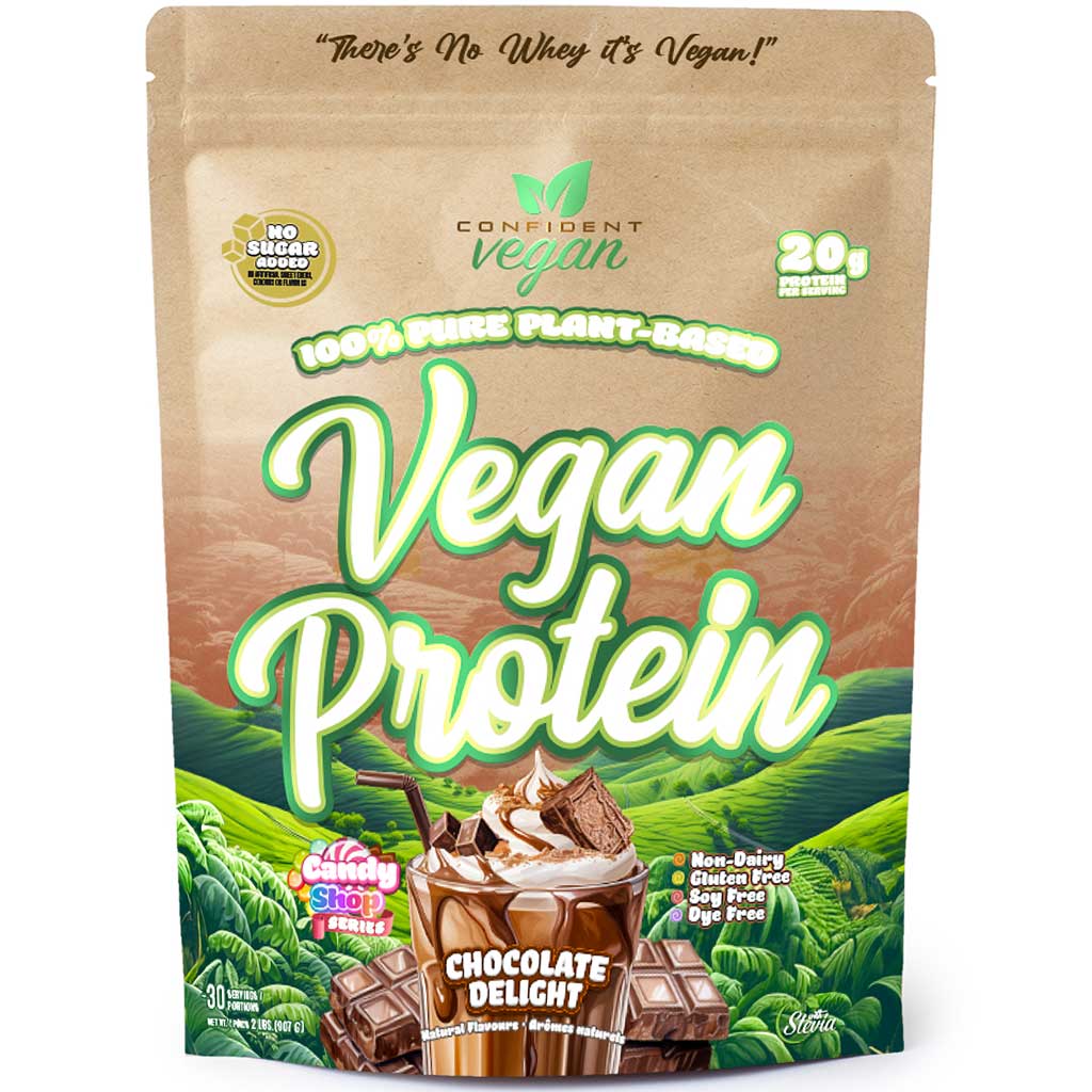 Confident Vegan Plant-Based Protein, 2 lb