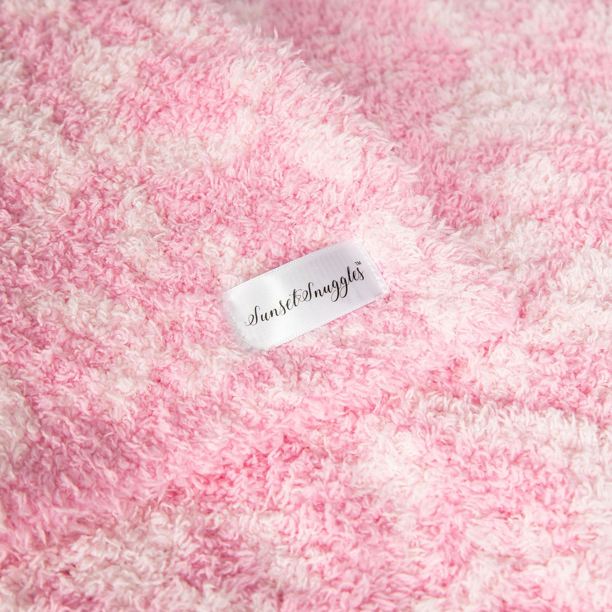 Sunset Snuggles Cotton Candy Fairy Garden Throw, 54 x 76 in