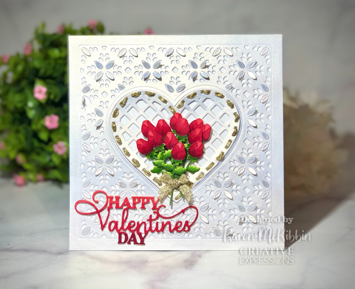 Creative Expressions Sue Wilson Finishing Touches Heart Accessories Craft Die