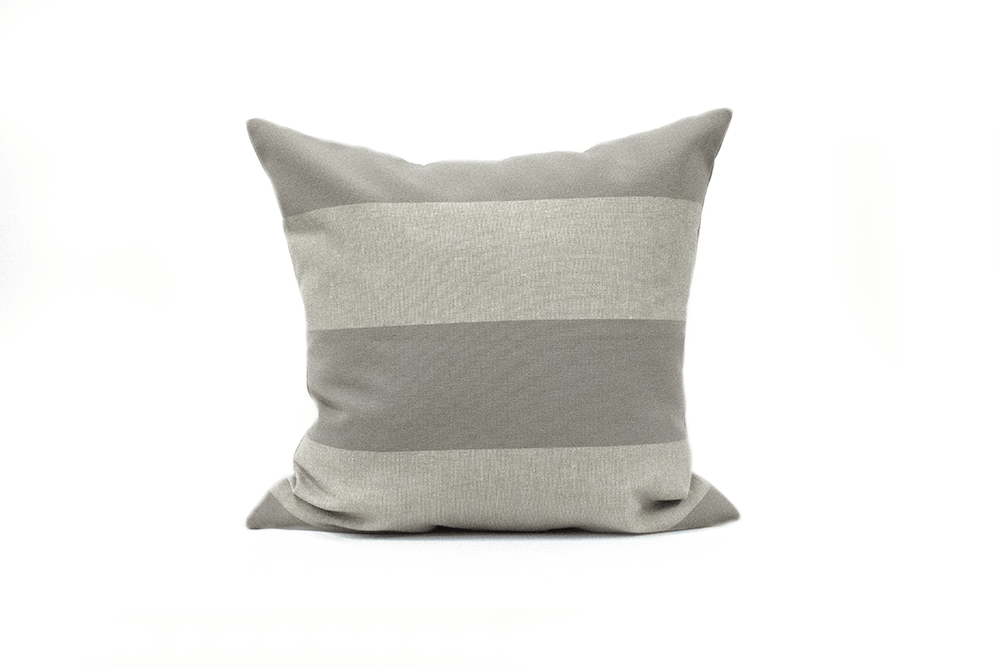 Canadian Down & Feather Graystone Stripe Cushion Cover