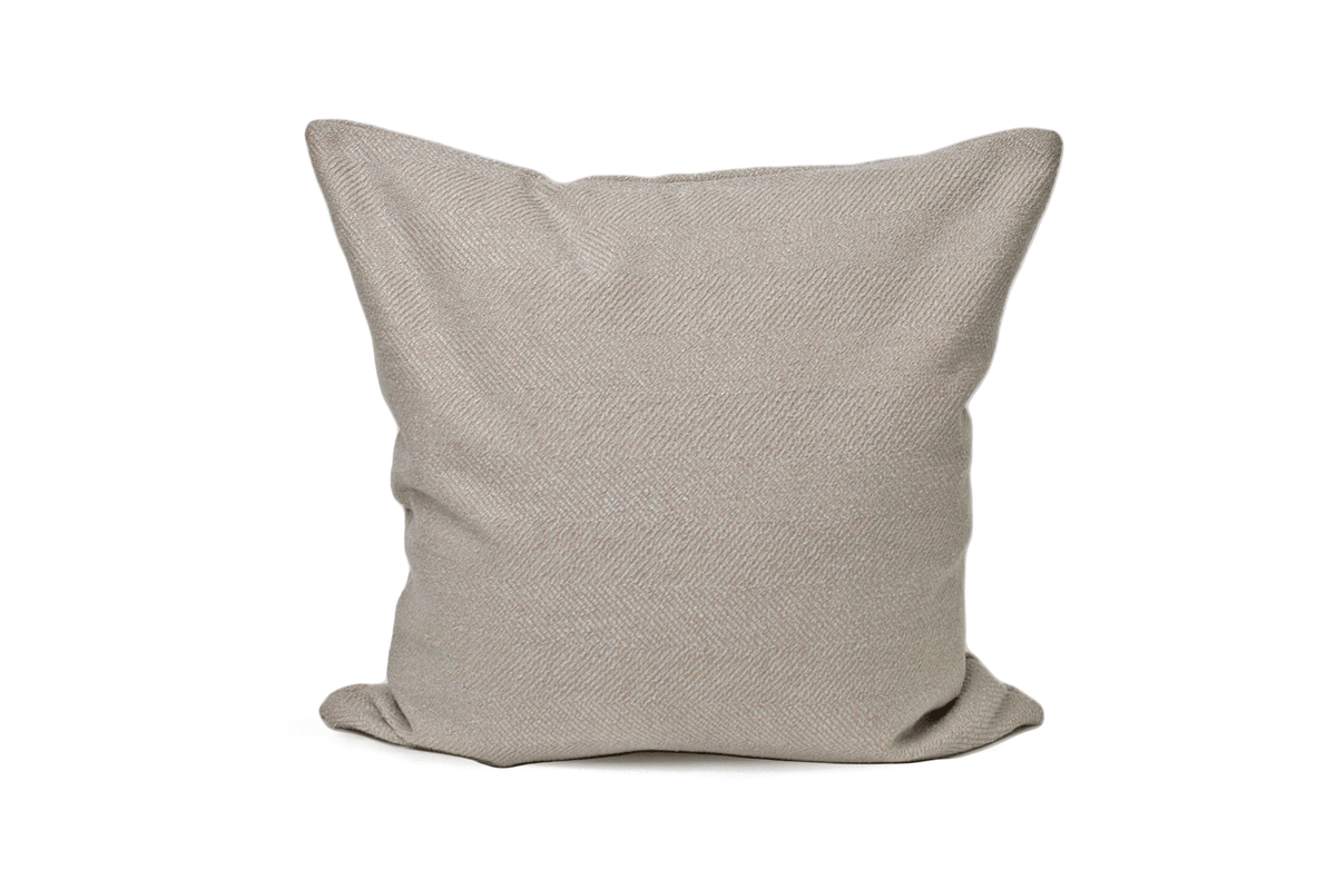 Silver Chevron Cushion Cover