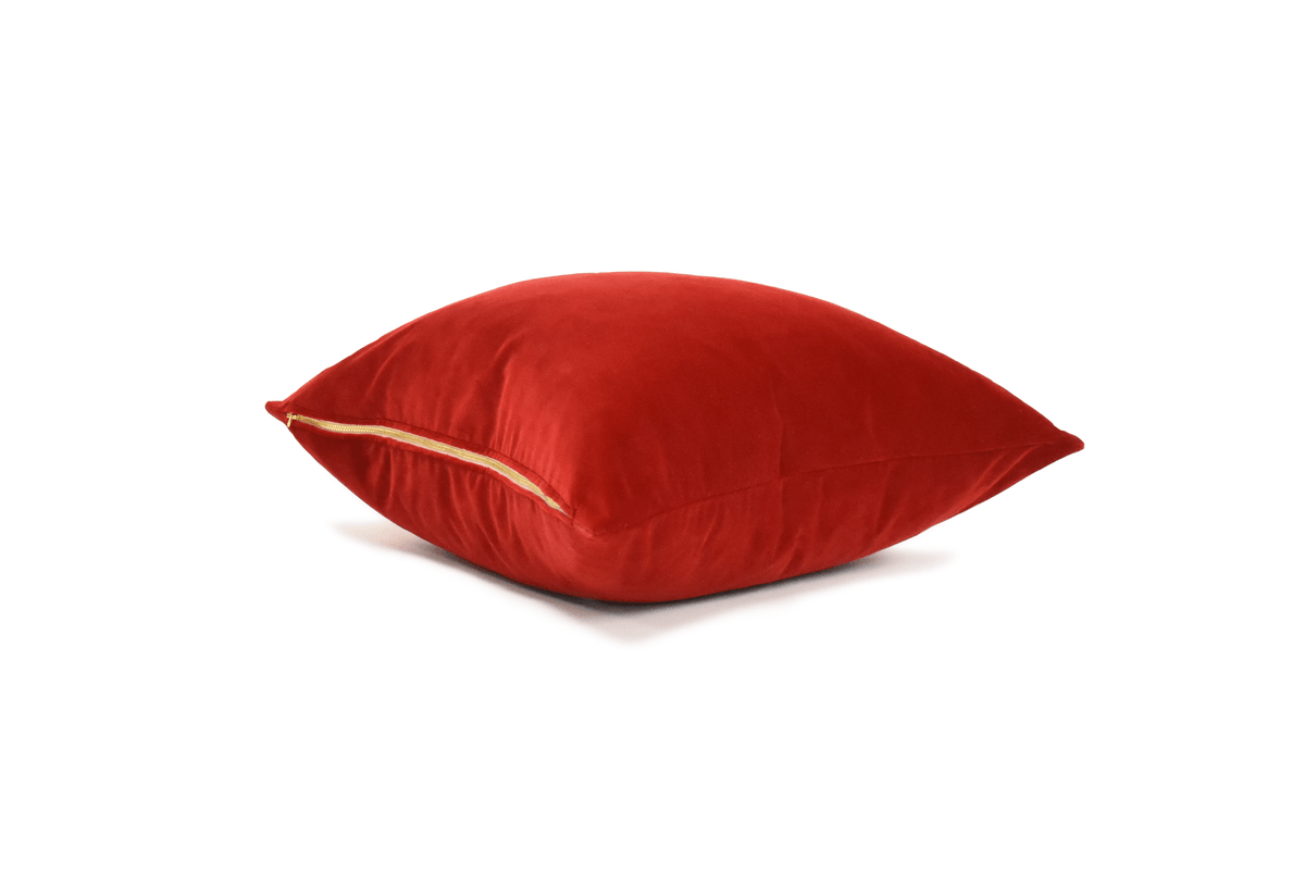 Canadian Down & Feather Escarlata Velvet Cushion Cover
