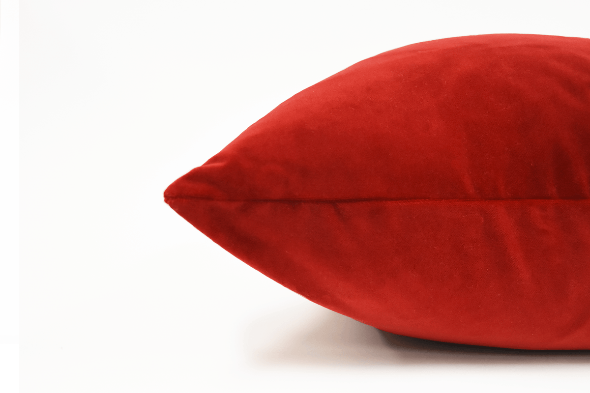 Canadian Down & Feather Escarlata Velvet Cushion Cover