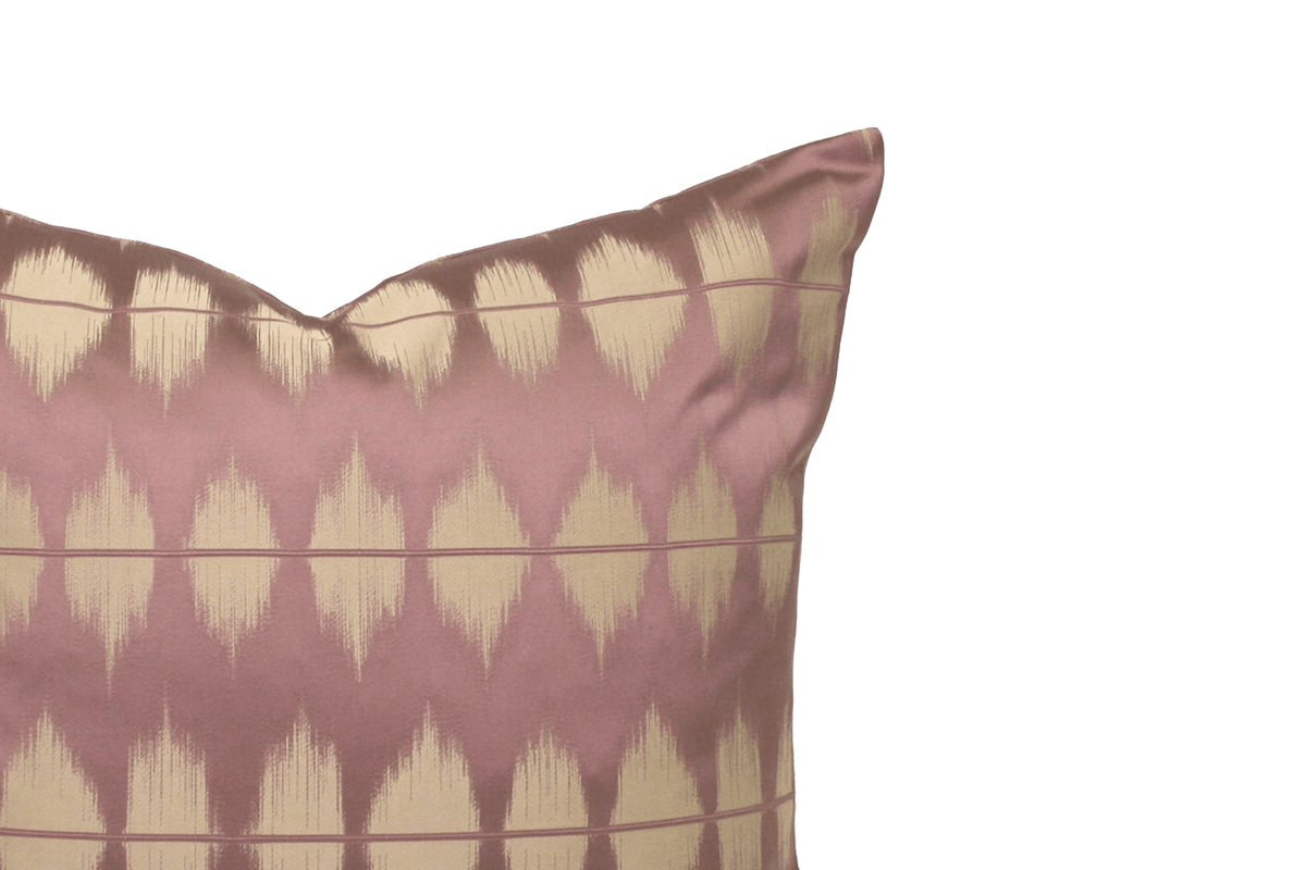 Canadian Down & Feather Amethyst Ikat Cushion Cover