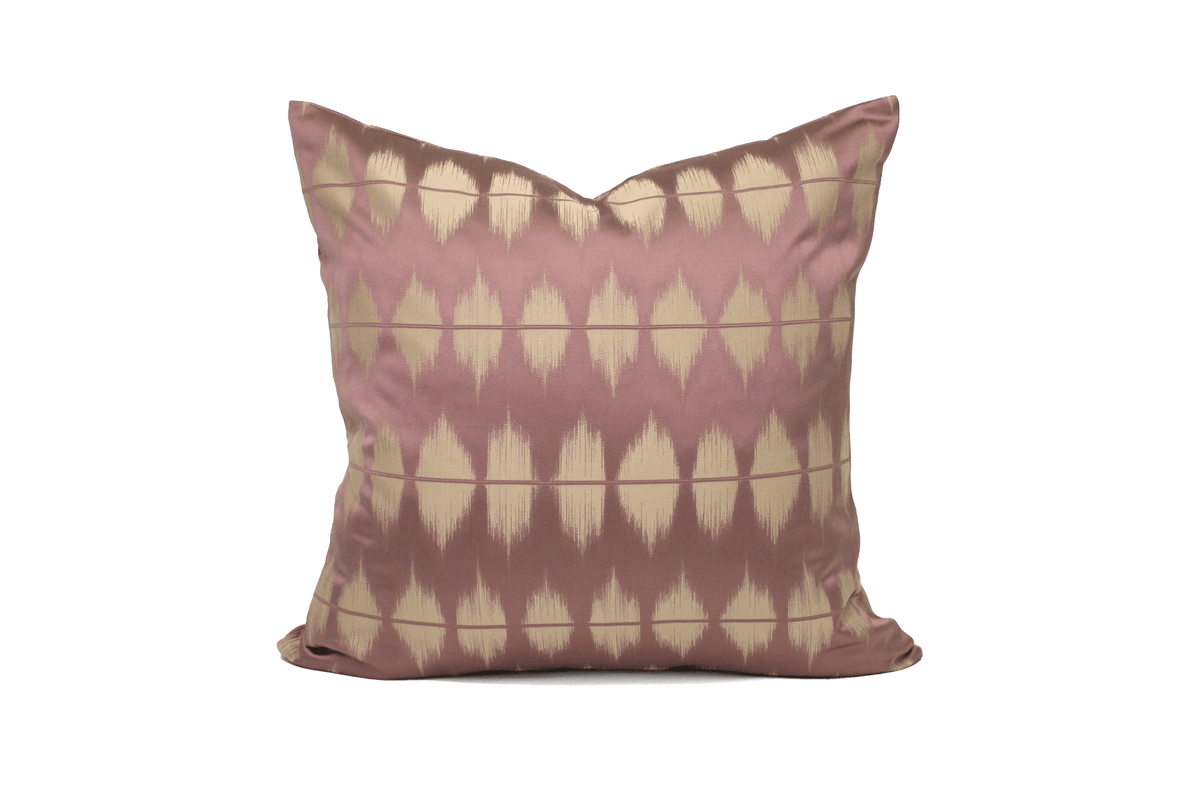 Canadian Down & Feather Amethyst Ikat Cushion Cover