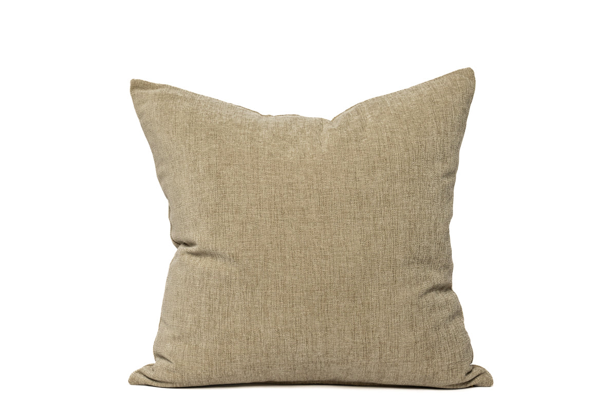 Canadian Down & Feather Ecru Chenille Cushion Cover