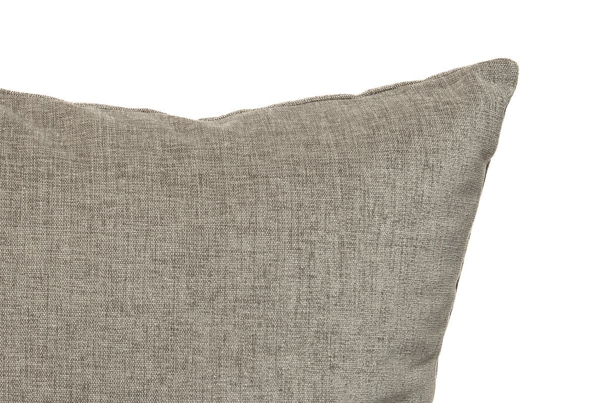 Canadian Down & Feather Grey Chenille Cushion Cover