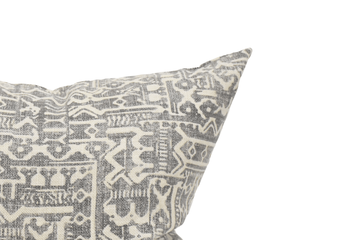 Canadian Down & Feather Charcoal Pattern Cushion Cover