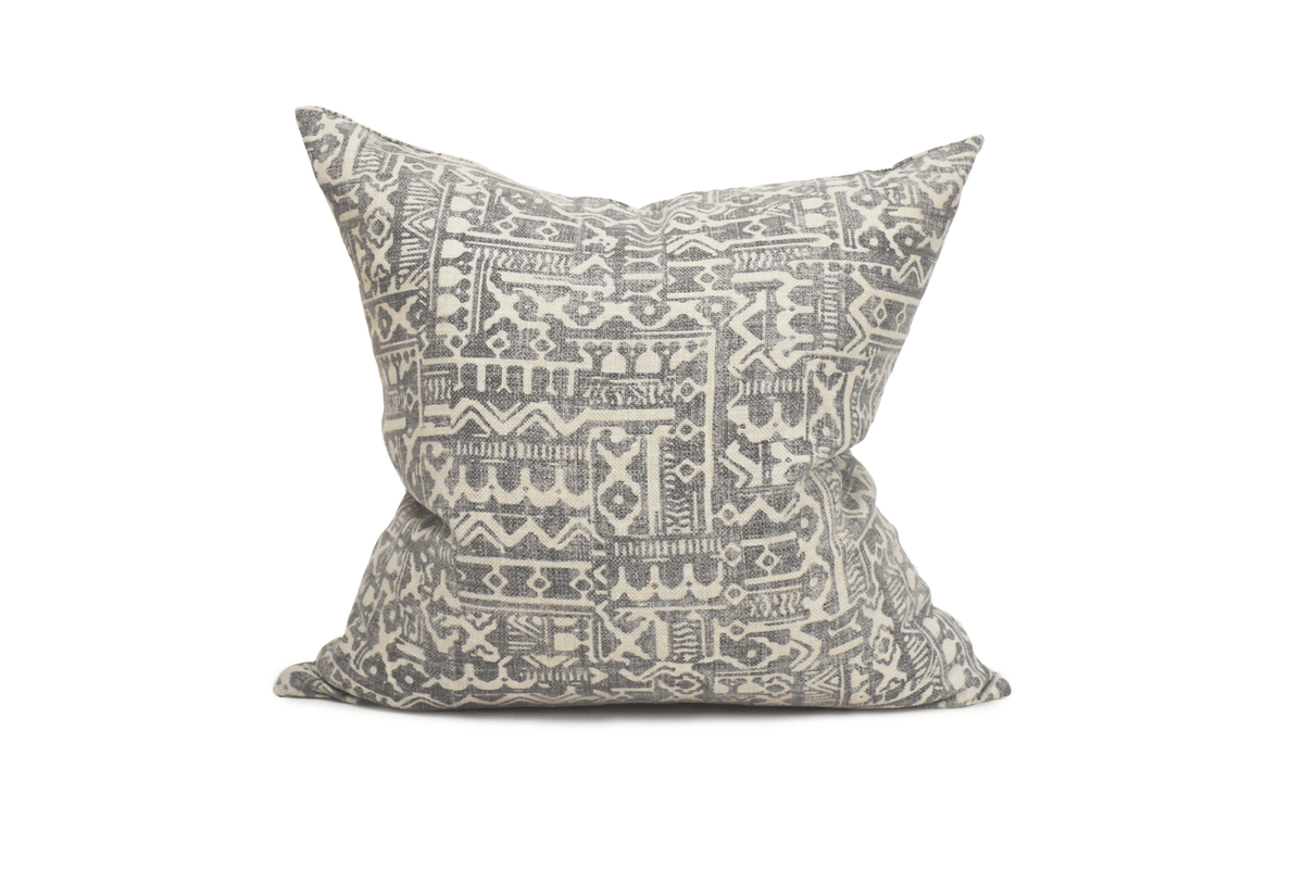 Canadian Down & Feather Charcoal Pattern Cushion Cover