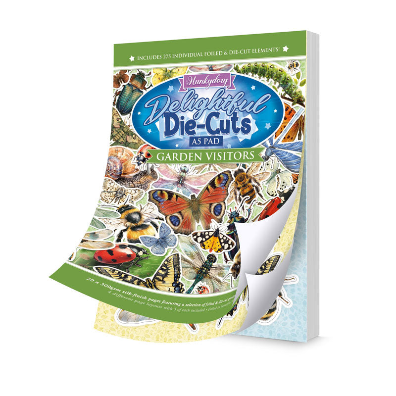 Delightful Die-Cuts - Garden Visitors