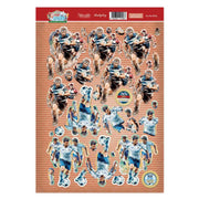 On the Pitch Decoupage Topper Sheet