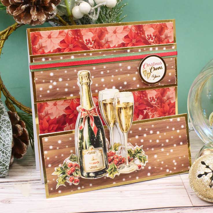 A Warm Winter Welcome Decoupage Topper Sheet