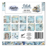 3Quarter Designs Delicate Harmony 6x6 Paper Pack