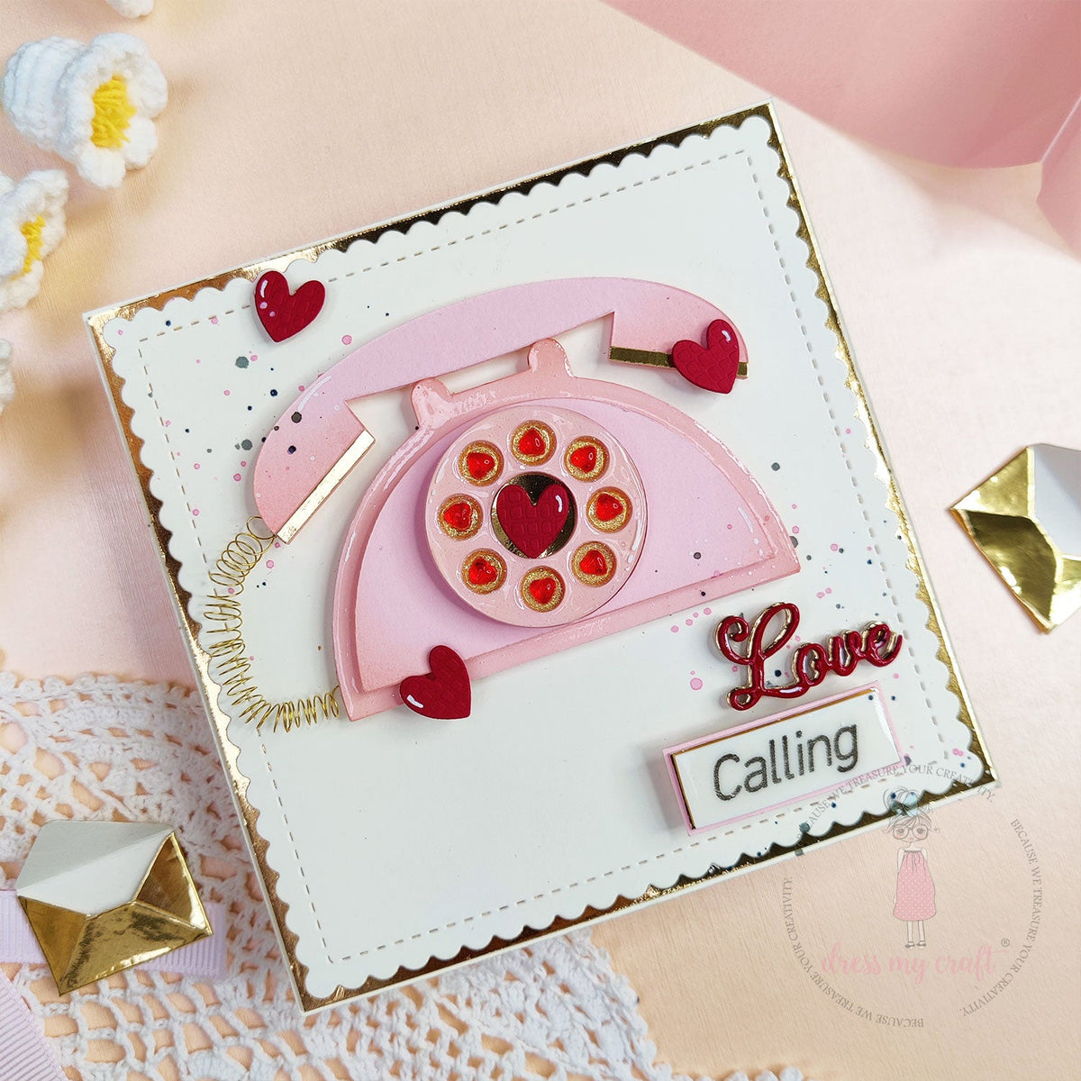 Dress My Craft - Transparent Spinners