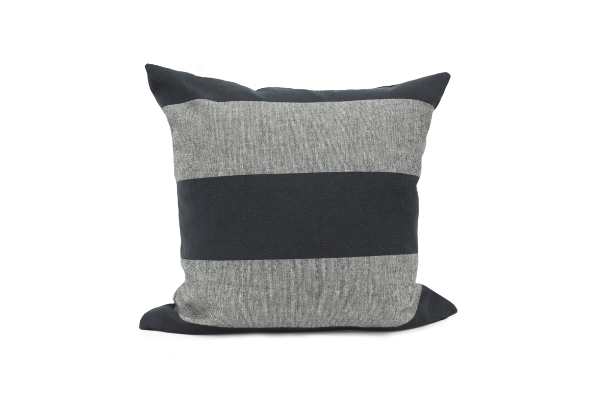 Canadian Down & Feather Coal Stripe Cushion Cover