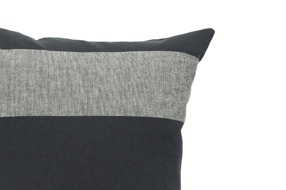Canadian Down & Feather Coal Stripe Cushion Cover