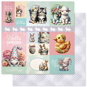 Easter Time Basics A 12 x 12 Paper (12 pc Bulk Pack) 34092