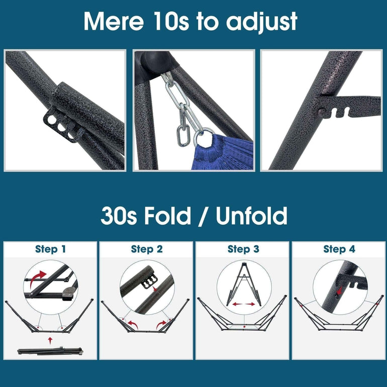 Tranquillo Original Collapsible Hammock with Stand