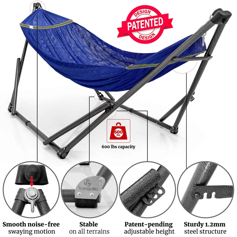 Tranquillo Comfort Set Hammock with Stand
