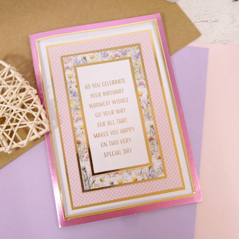 Foiled Edge Card Blanks & Envelopes Megabuy - Pastel Edition