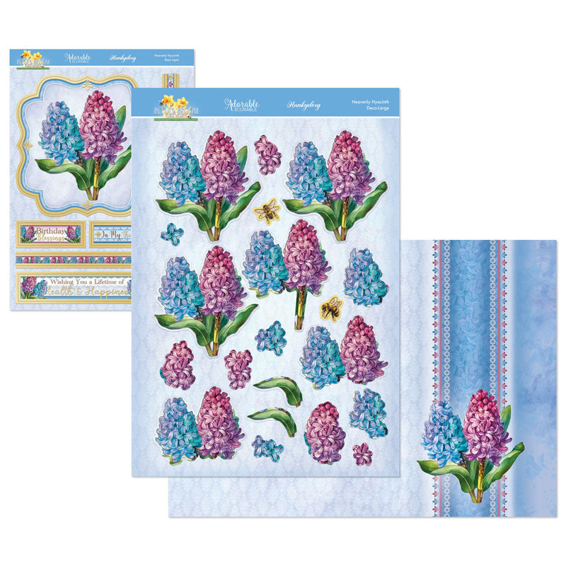 In Full Bloom - Floral Delights Deco-Large Set - Heavenly Hyacinth