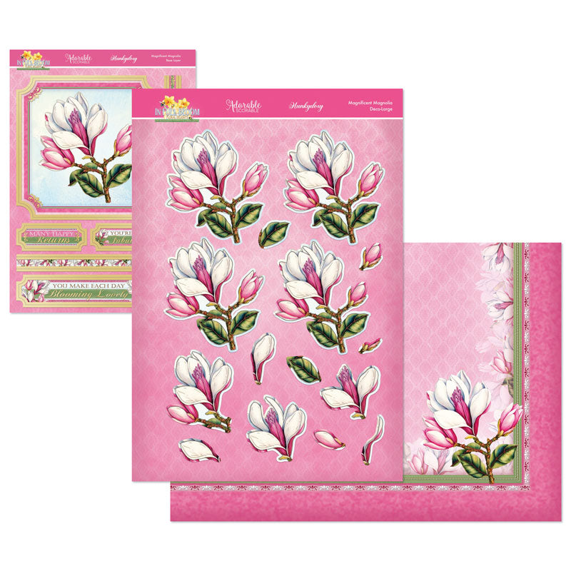 In Full Bloom - Floral Delights Deco-Large Set - Magnificent Magnolia