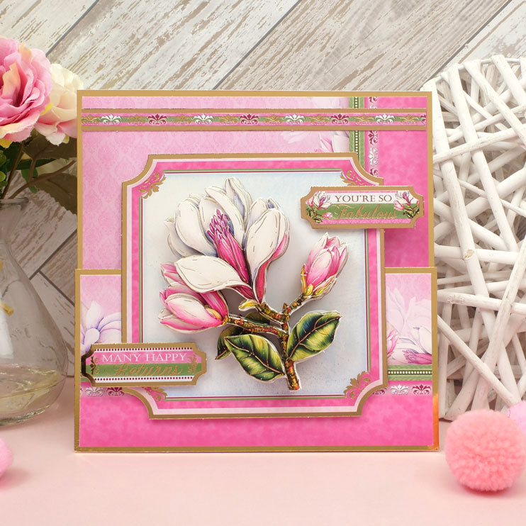 In Full Bloom - Floral Delights Deco-Large Set - Magnificent Magnolia