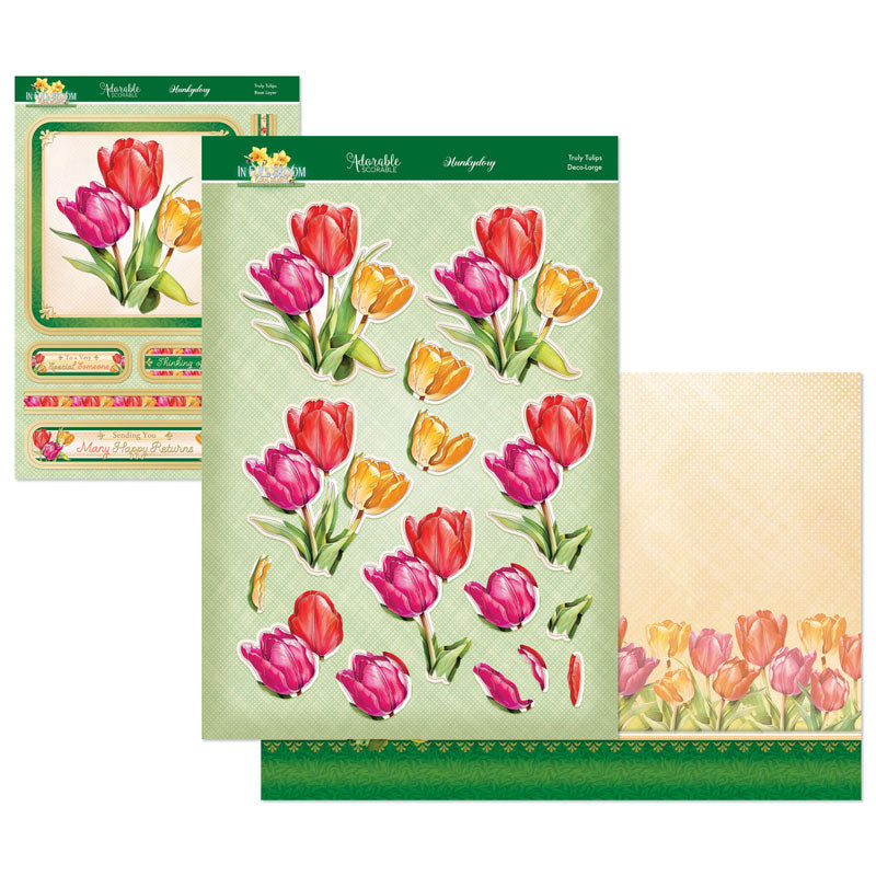 In Full Bloom - Floral Delights Deco-Large Set - Truly Tulips