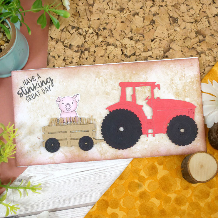 Moonstone Dies - Terrific Tractor & Trailer