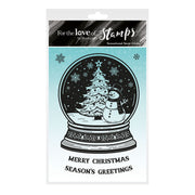 For the Love of Stamps - Sensational Snow Globe