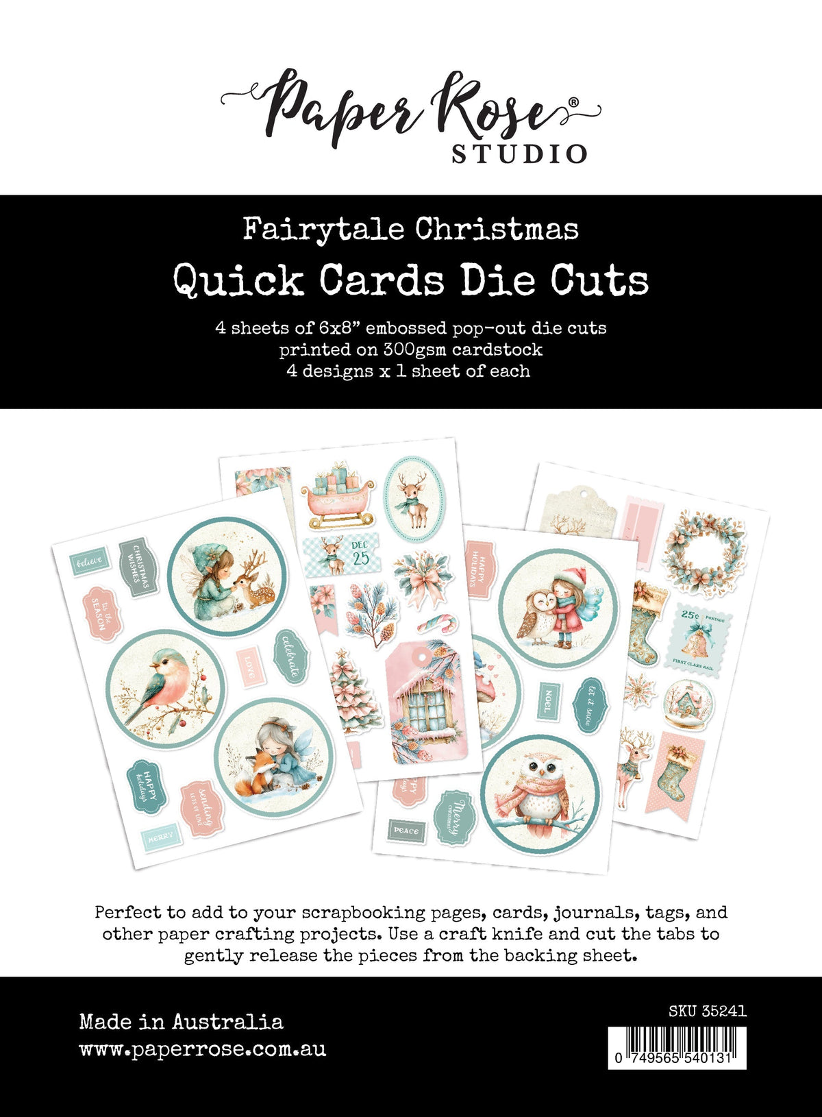 Fairytale Christmas Quick Card Die Cuts