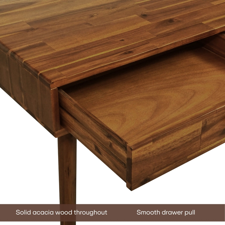 Lagom 48 in Solid Acacia Wood Desk