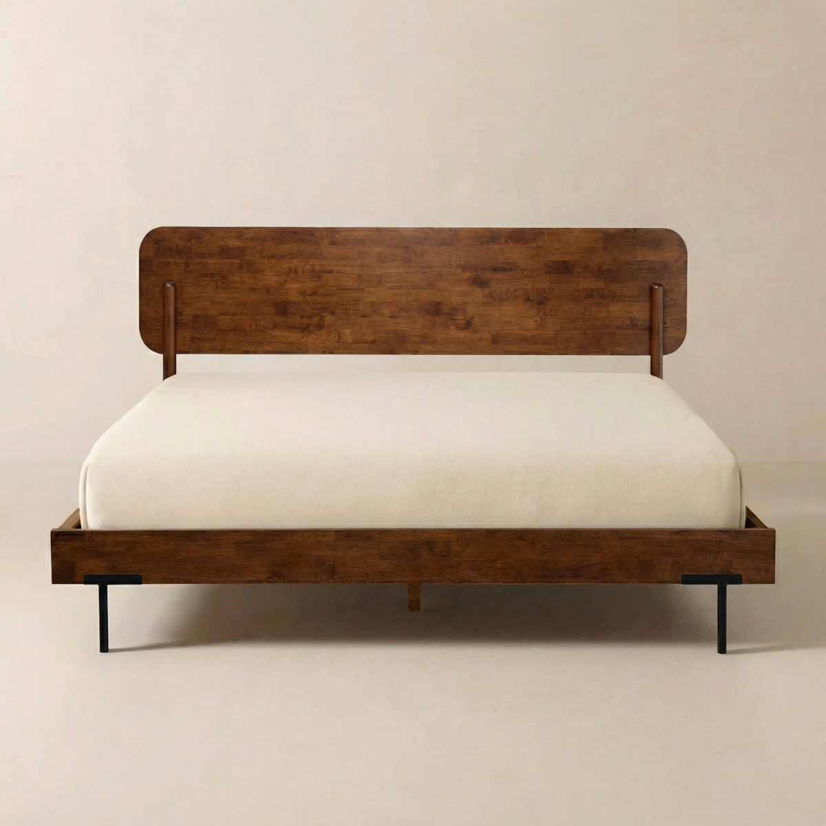 Frida Solid Acacia Wood Bed Frame