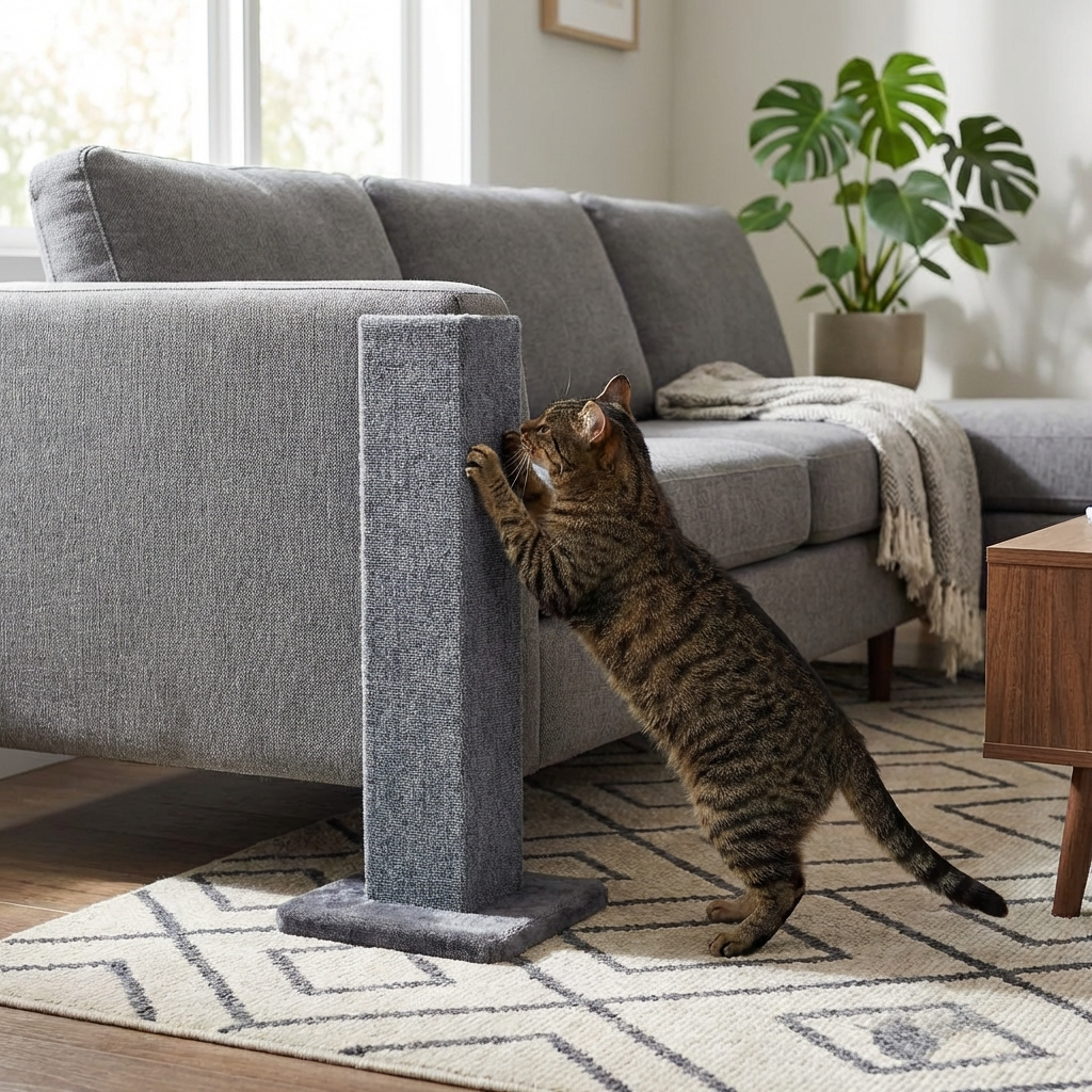 Noba Corner Cat Scratcher and Protector, 23 in