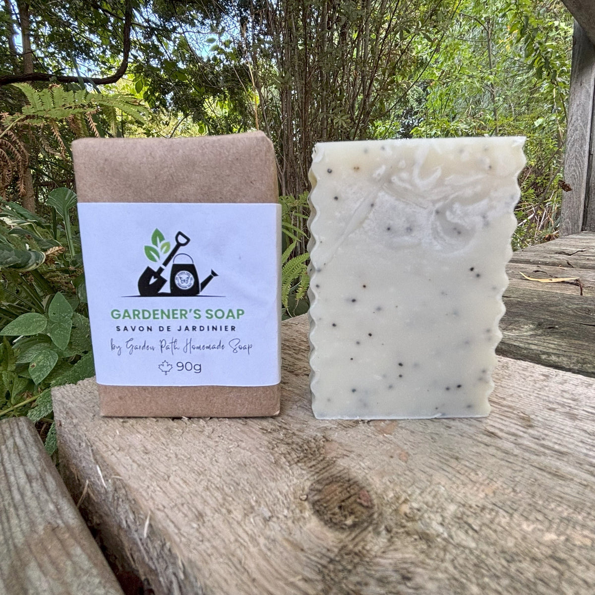 Gardener's Soap Bar 100% Natural Exfoliating Soap with Essential Oils