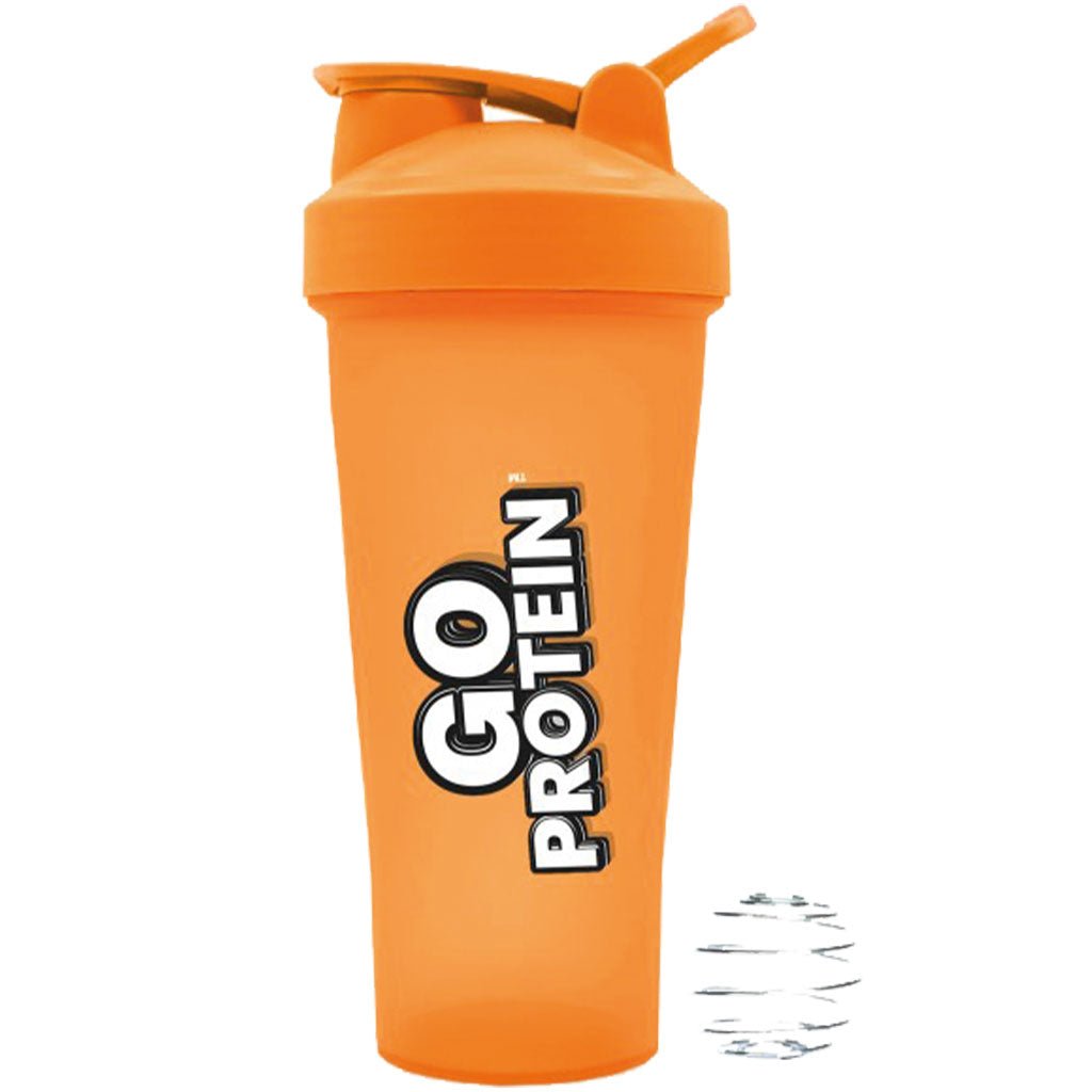 Go Protein Shaker Bottle with Wire Ball, 600 ml