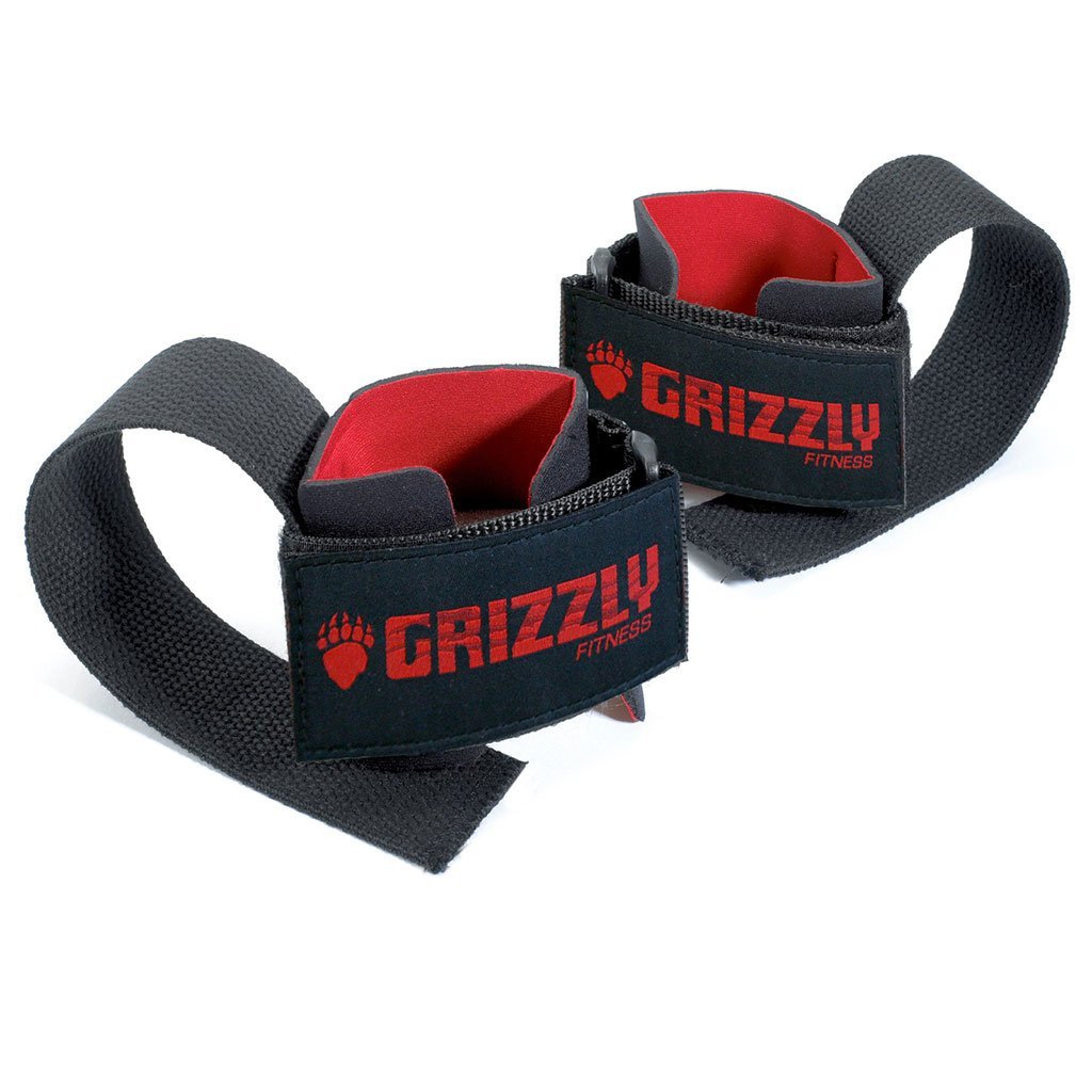 Grizzly Deluxe Padded Cotton Lifting Straps, 8614