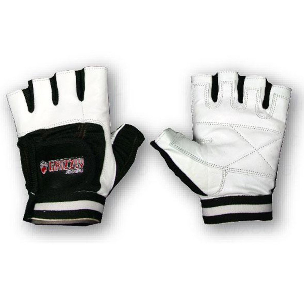 Grizzly Paw Men's Padded Training Gloves, White, 8728