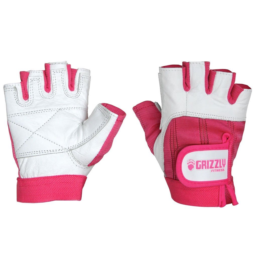 Grizzly Paw Women's Weight Training Gloves, Pink
