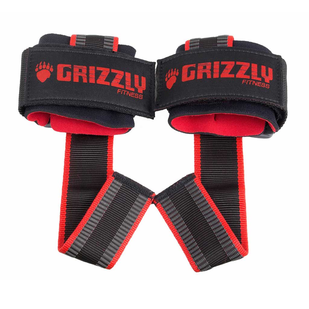 Grizzly Super Grip Deluxe Lifting Straps with Wrist Wraps, 8649