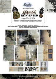 3Quarter Designs Grunge Reinvented Card Collection