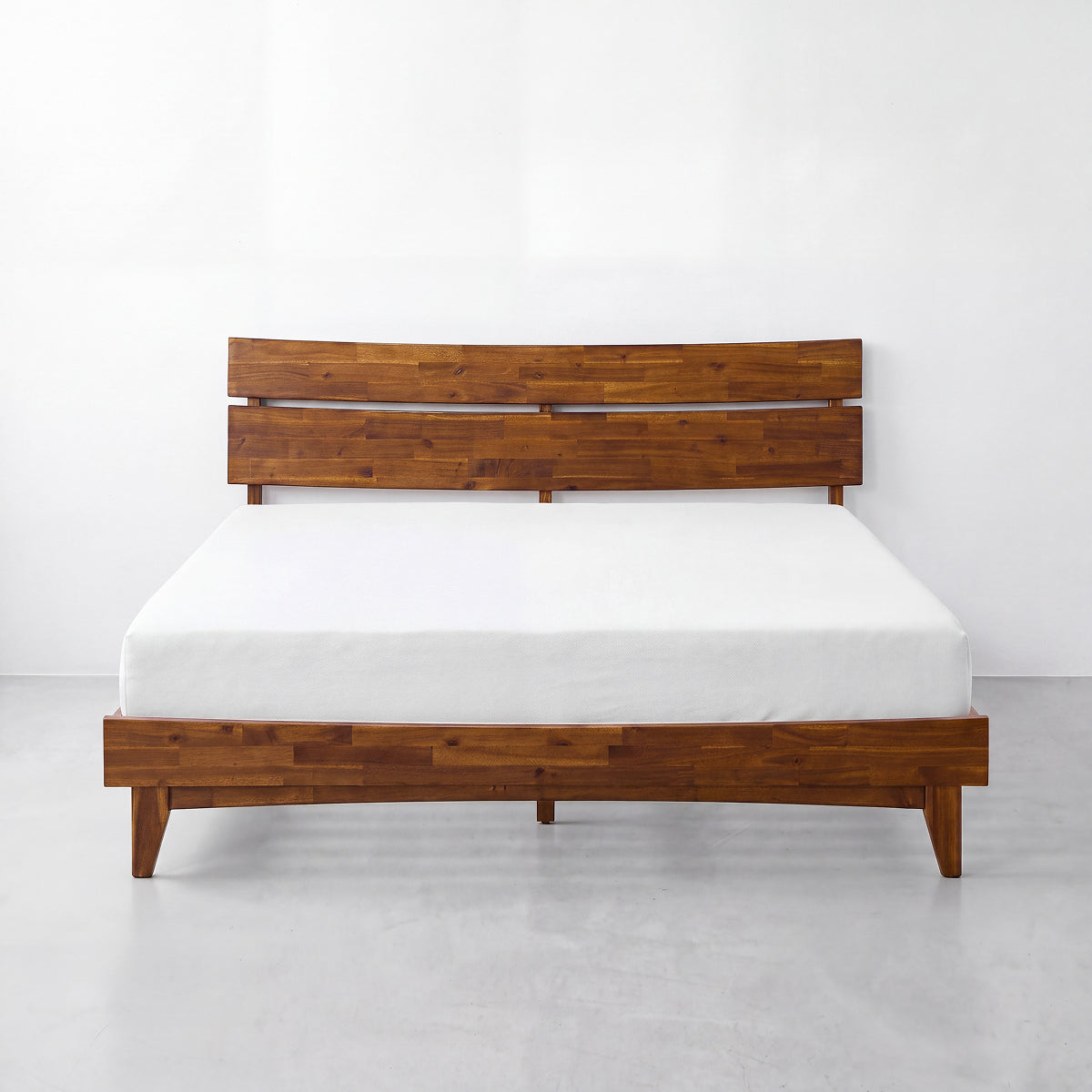 Aurora Solid Acacia Wood Bed Frame