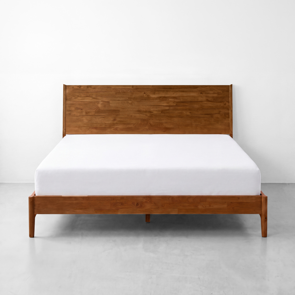 Haven Solid Rubber Wood Bed Frame