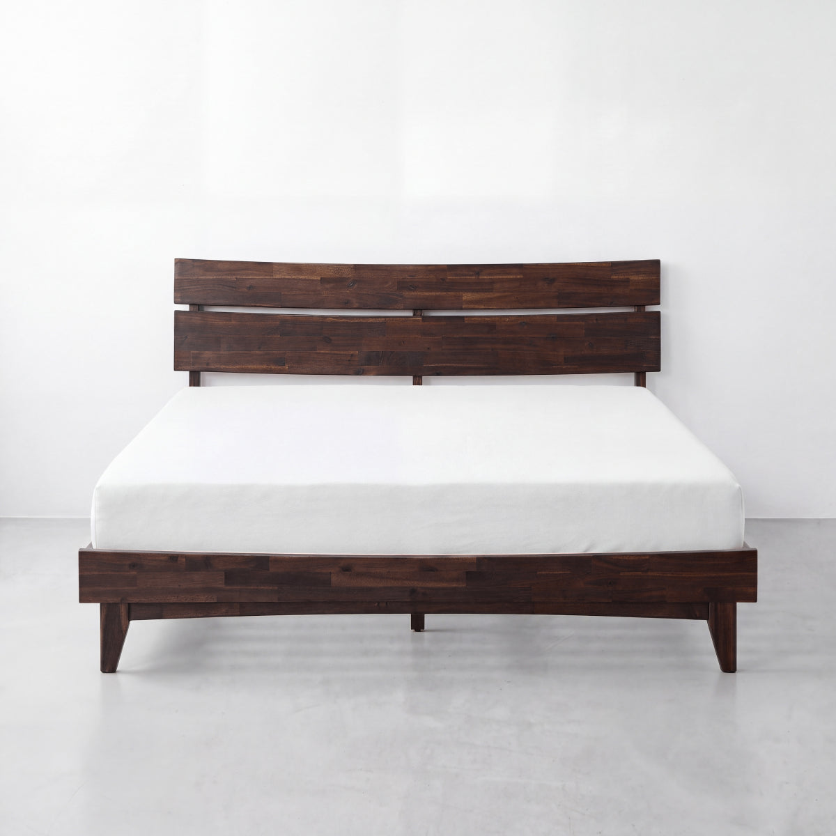 Aurora Solid Acacia Wood Bed Frame